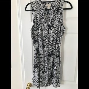 Loft Tie Waist Dress